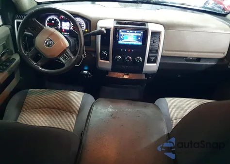 2012 Dodge Ram 1500 Slt из США, поврежденный, VIN 1C6RD7GT9CS156185